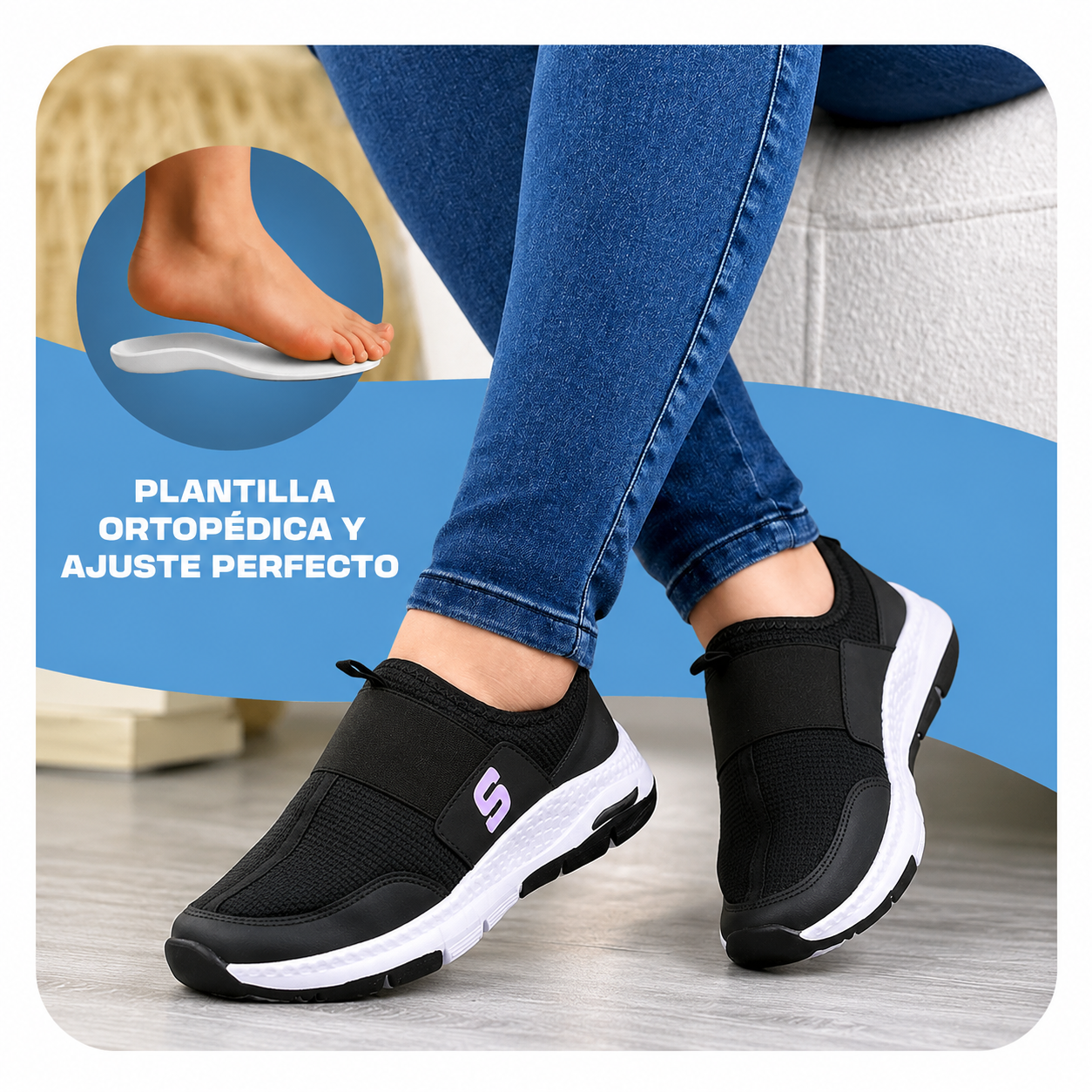 💦TÊNIS ORTOPEDICO  👟  Ultra Cómodos!! COMPRE 2 PARES POR APENA $129.900