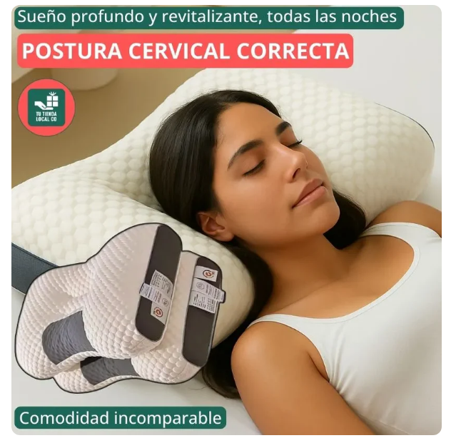 Almohada Ortopédica -  Alineación Cervical Perfecta - LIQUIDACIÓN DE EXISTENCIAS